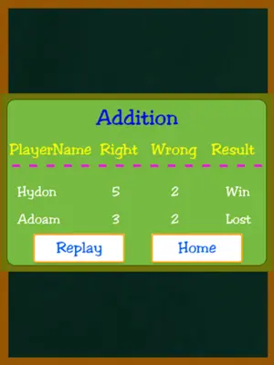 Math Duel Two Player Math Game android App screenshot 0