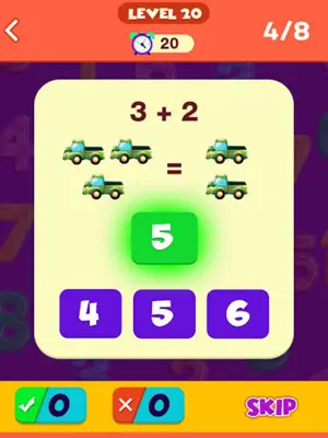 Math Duel Two Player Math Game android App screenshot 2