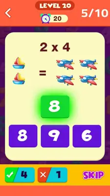 Math Duel Two Player Math Game android App screenshot 7